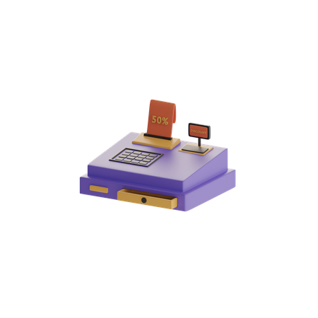Cash Machine  3D Icon
