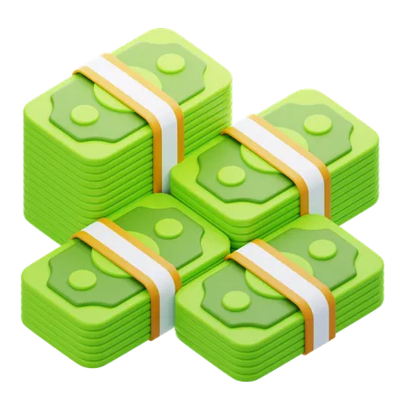 CASH MONEY  3D Icon