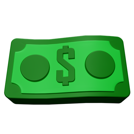 Cash Money  3D Icon