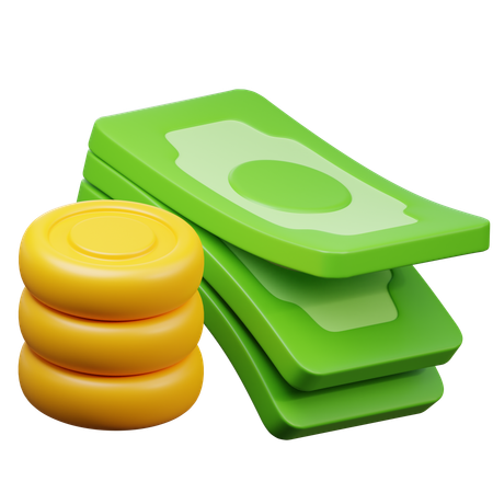 Cash Money  3D Icon