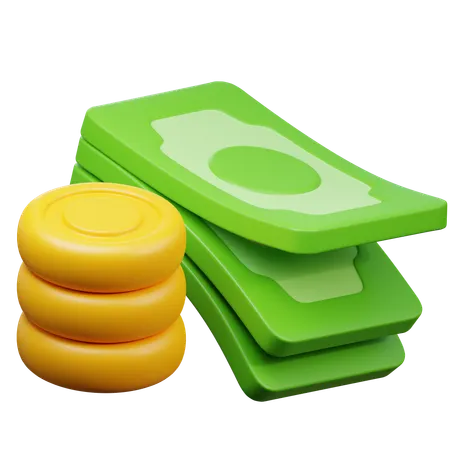 Cash Money  3D Icon
