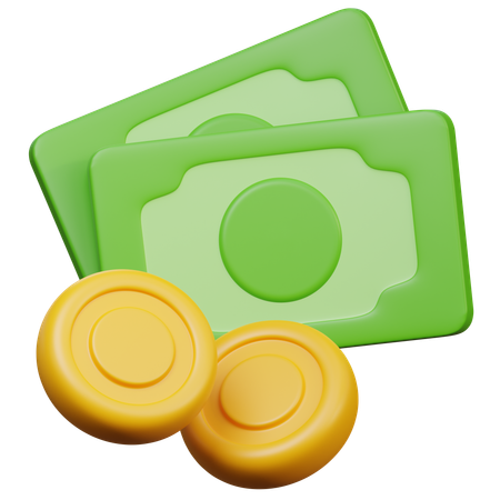 Cash Money  3D Icon
