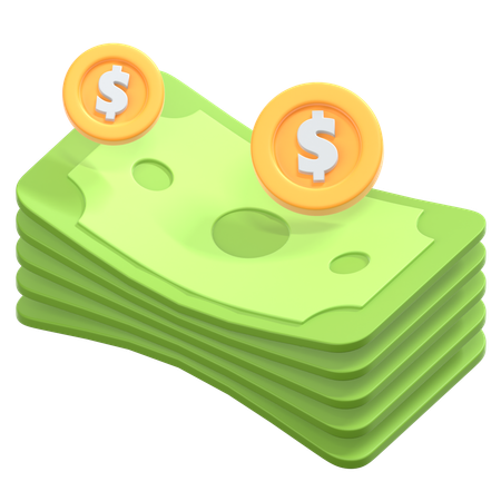 Cash Money  3D Icon