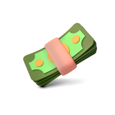 Cash Money  3D Icon