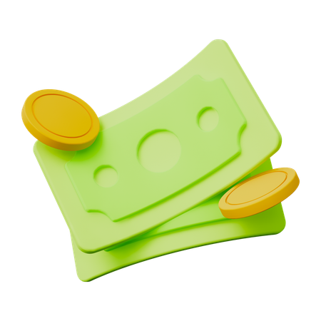 Cash Money  3D Icon
