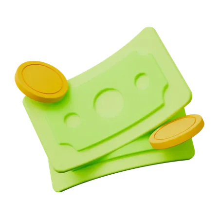 Cash Money  3D Icon