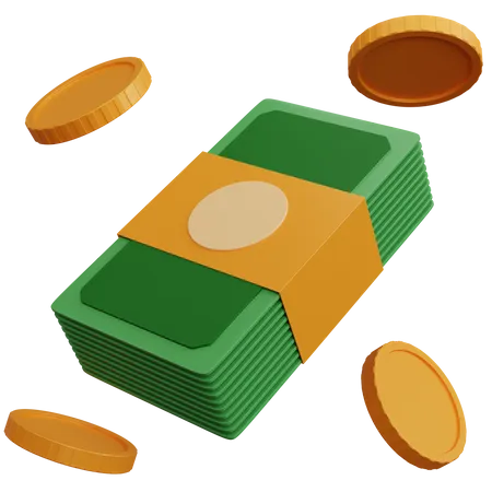 Cash Money  3D Icon