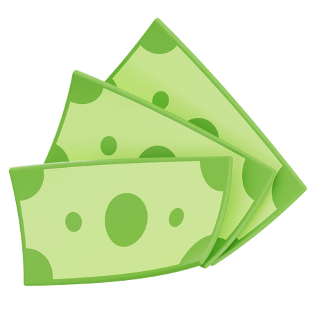 Cash Money  3D Icon
