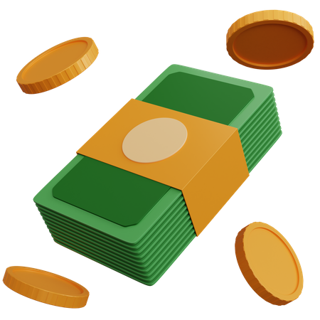 Cash Money  3D Icon