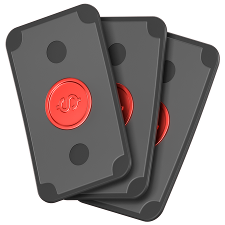 Cash Note  3D Icon