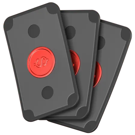 Cash Note  3D Icon