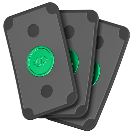 Cash Note  3D Icon