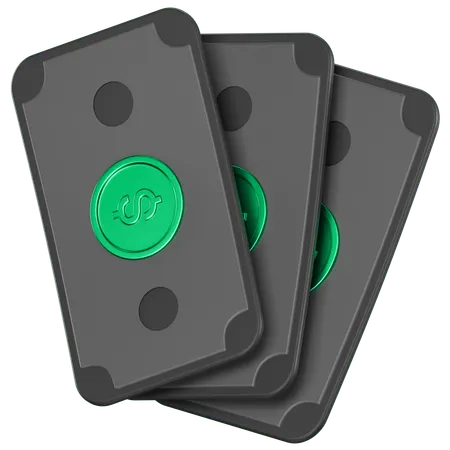 Cash Note  3D Icon