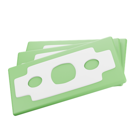 Cash Note  3D Icon