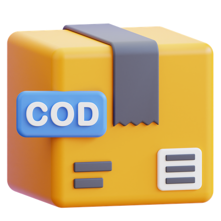 Cash On Delivery  3D Icon