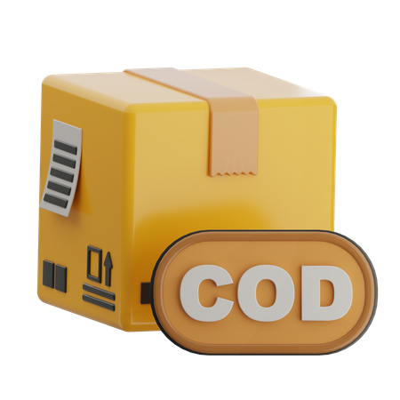 Cash On Delivery  3D Icon