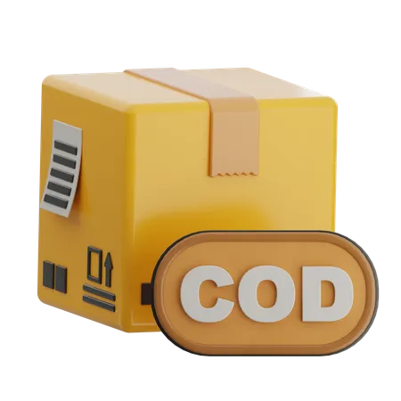 Cash On Delivery  3D Icon