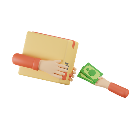 Cash On Delivery  3D Icon