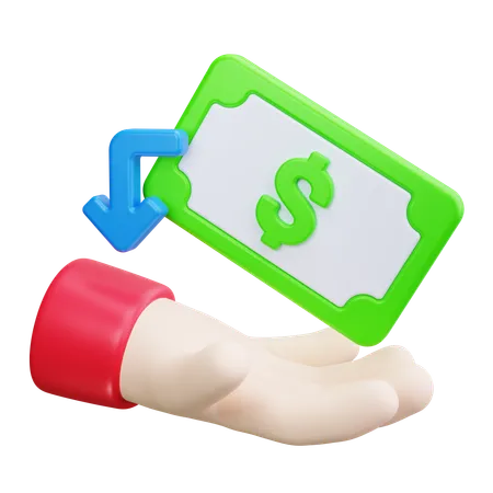 Cash On Delivery  3D Icon