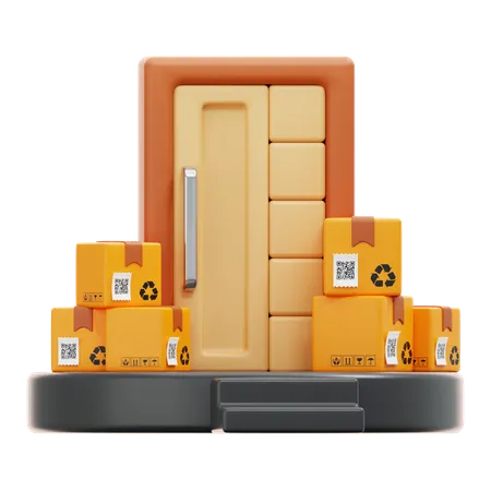 Cash On Delivery  3D Icon