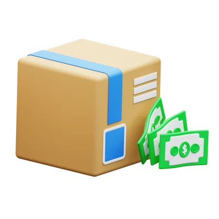 Cash On Delivery  3D Icon