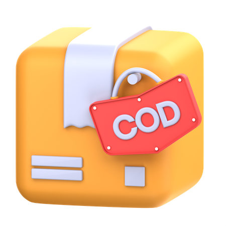 Cash on delivery  3D Icon