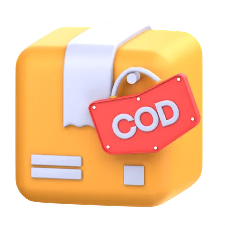 Cash on delivery  3D Icon