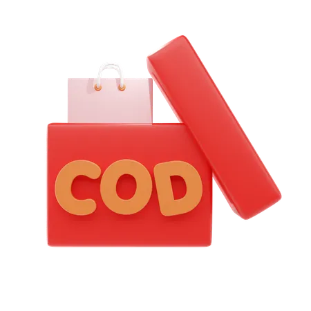 Cash On Delivery  3D Icon