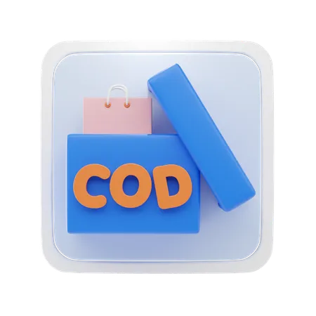 Cash On Delivery  3D Icon