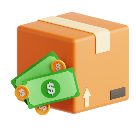 Cash On Delivery  3D Icon