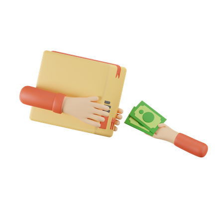 Cash On Delivery  3D Icon