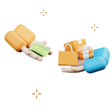 Cash On Delivery  3D Illustration