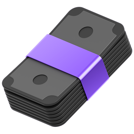 Cash Payment  3D Icon