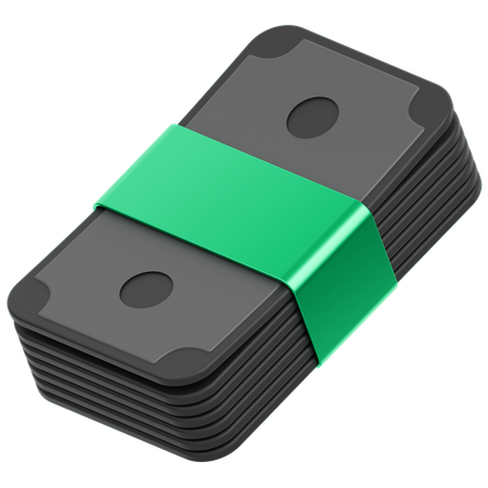 Cash Payment  3D Icon