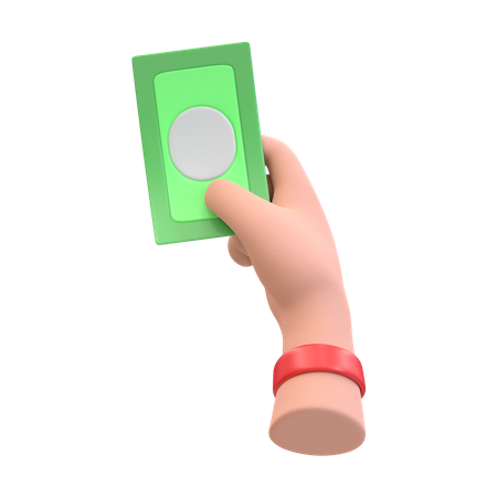 Cash Payment  3D Icon