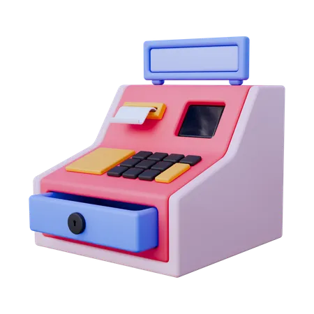 Cash Payment Machine  3D Icon