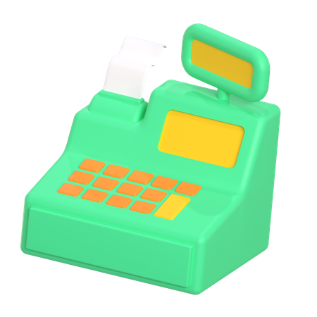 Cash register  3D Icon