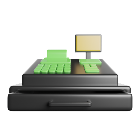 Cash Register  3D Icon