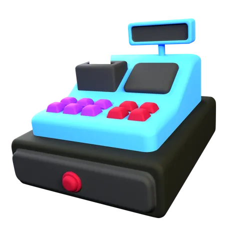 Cash Register  3D Icon