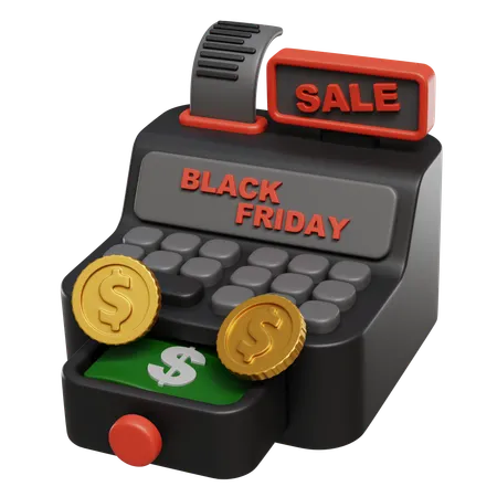 Cash Register  3D Icon