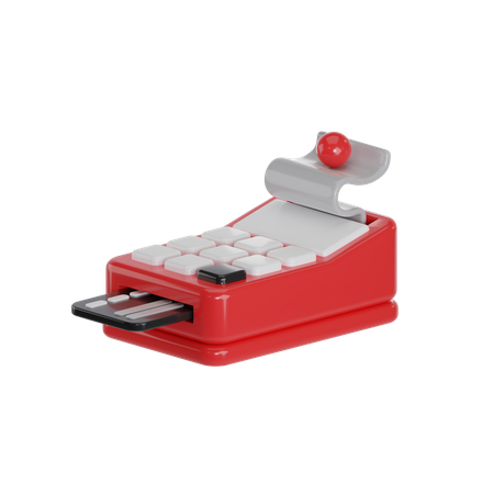 Cash Register  3D Icon