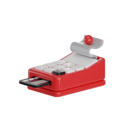 Cash Register  3D Icon