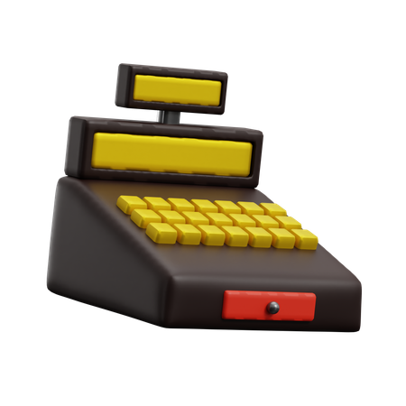 Cash Register  3D Icon