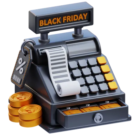 Cash Register  3D Icon