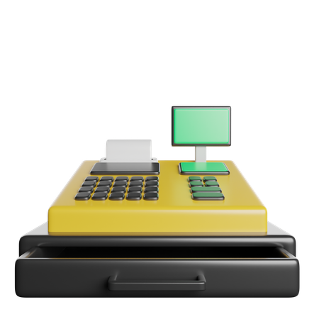 Cash Register  3D Icon