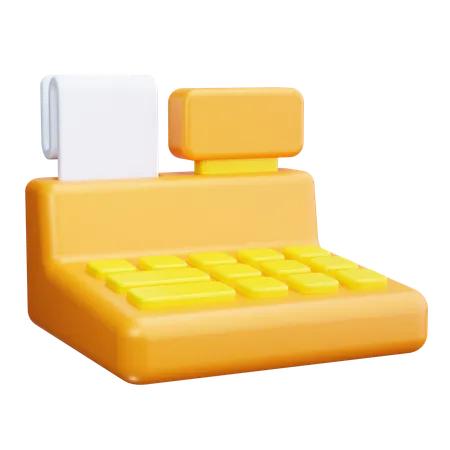 Cash Register  3D Icon