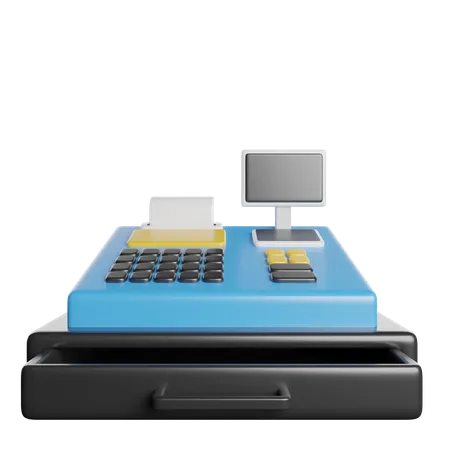 Cash Register  3D Icon