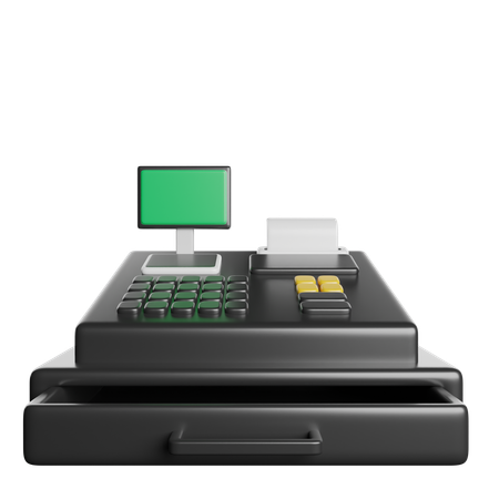 Cash Register  3D Icon