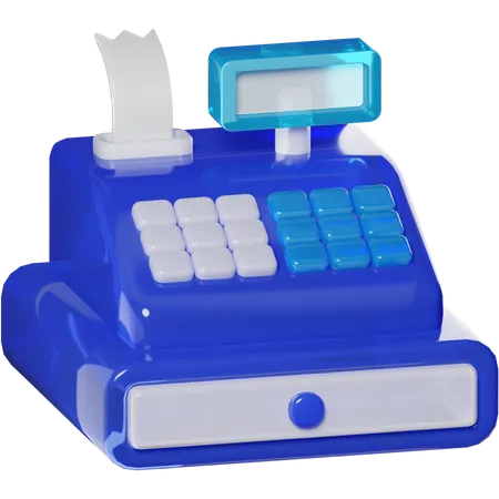 Cash Register  3D Icon