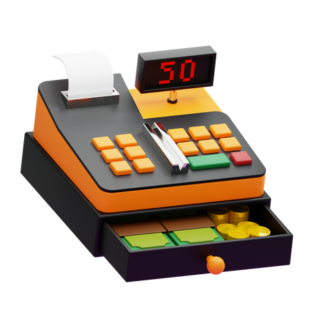 CASH REGISTER  3D Icon